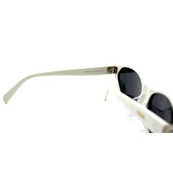 NEW CELINE PARIS CL40251U 25A WHITE GREY AUTHENTIC SUNGLASSES - Picture 12 of 14
